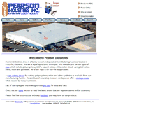 Tablet Screenshot of pearsonindustries.com